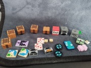 Klocki oryginalne LEGO mix kg Minecraft ul TNT dynamit mapa kuchenka 