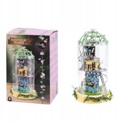 DIY Miniaturowy Domek Pod Kloszem Crafts&Co - Scenka Botaniczna Wieża LED