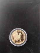 Medal Utworzenie Legionów 1914; 24k, 33 mm w plastikowym kapslu 