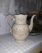 Antyczny, porcelanowy dzbanek z sygnaturą Bavaria Schumann 