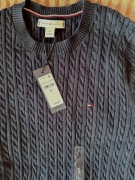 Sweter Tommy Hilfiger S granat nowa metka USA
