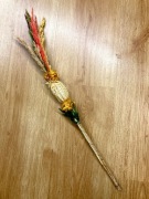 Trzy Palmy wielkanocne, trawy, zboże, kwiaty suszone 60