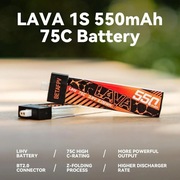 BETAFPV LAVA 450mAh 1S 3.8V BT2.0 Akumulator LiPo 4szt