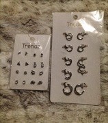 Mega duży zestaw kolczyki zestaw po 13 par Trendz 