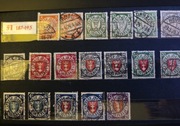 Wolne Miasto Gdańsk - Fi 187-195 kasowane