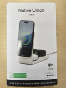 Ładowarka indukcyjna 3w1 Native Union Rise Qi2 MagSafe 1 5W 