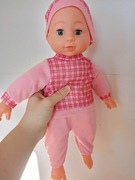 Lalka Bobas w rożowych ubrankach