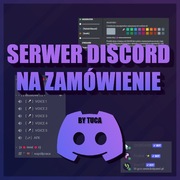 Serwer DISCORD na ZAMÓWIENIE