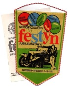PROPORCZYK PRL 60 LECIE AUTOMOBILKLUB BYDGOSKI FESTYN MOTORYZACYJNY 1989