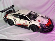 PORSCHE 911 RSR - ZESTAW KLOCKI TECHNIC/ AUTO SAMOCHÓD DUŻY KONSTRUKCYJNE