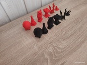 Czarująco Inne Pionki Szachowe  Magia w Twoich Rękach!