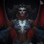 Figurka druk 3D żywica " Lilith - F756 "- 120 mm