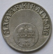 Węgry 10 filler 1927