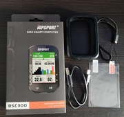 Licznik komputer rowerowy IGPSPORT BSC300 + akcesoria - Nowy