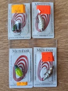 Zestaw woblerów Microbait hand made 4 sztuki 