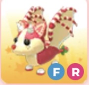 Adopt me! Strawberry Shortcake Bat Dragon FR