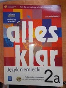 Alles Klar Język Niemiecki 2a - zakres podstawowy + płyta CD