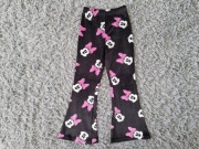 Rozm 128 spodnie legginsy flare dzwony dla dziewczynki 