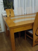 Stół drewniany z 12 krzesłami 