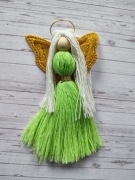 Aniołek limonka podziękowanie komunia chrzest 