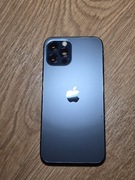 Oryginalny Korpus do IPhone 12 Pro Niebieski Uzbrojony Stan dobry