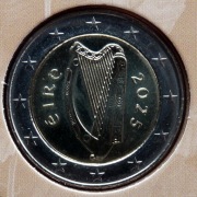 IRLANDIA 2025 2 EURO OBIEGOWE UNC !!!!!RAR!!!!!