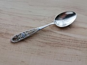 ŁYŻECZKA DO KAWY FILIŻANKI SREBRO PRÓBA 800 FILIGRAN 