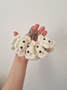 Brelok do kluczy mini pieróg pierożek pluszowy 