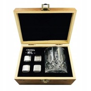 ZESTAW DO WHISKY Z GRAWEREM prezent dla Męża Niego na Walentynki urodziny