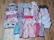 Paka zestaw ubranek dla dziewczynki 68 h&m, cool club, newbie, pepco