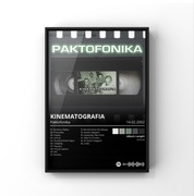 Paktofonika Album „Kinematografia” Plakat A3 42x30 cm