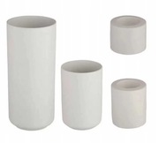 Zestaw 4 wazonów/świeczników Altom Design