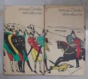 Złota włócznią 2 tomy Jadwiga Żylińska