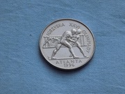 MONETA 2 ZŁ. (1995)-IGRZYSKA  ATLANTA 1996-ZAPASY STAN MONETY BARDZO DOBRY 