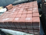 Palisada betonowa Nostalit czerwona i grafitowa 20cm