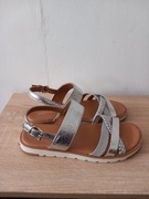 Sandały srebrne roz.39 Jenny Fairy wymiary opis