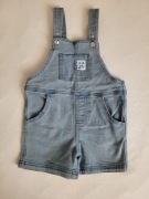 Jasnoniebieskie dziecięce ogrodniczki jeansowe SINSAY rozm. 92