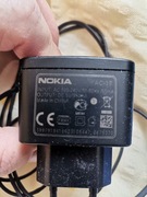Ładowarka Nokia typu AC-3E cieńszy bolec, do m. in. Nokia N70, Nokia E50