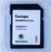 Aktualizacja map Skoda Amundsen MIB3 EU 2026