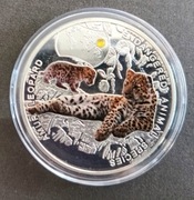 Zambia 1.000 kwacha 2014 lampart amurski