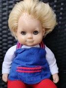 STARA LALKA CZASY PRL Z MIĘKKIM TUŁOWIEM SYGNOWANA SCHILDKRÖT  SCHLUMMERLE