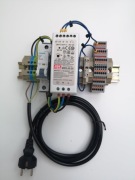 Moduł zasilania testowego 24 VDC praca inżynierska