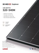 Moduł fotowoltaiczny LONGI Explorer LR5-66HTH 520W BF