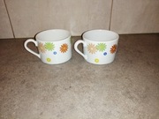 śliczne filiżanki 2 szt