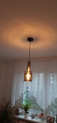Lampa z żarówką ozdobną