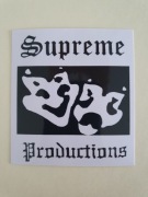 SUPREME Productions SS16 Naklejka