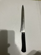 nóż kuchenny GERLACH stary PRL, rączka bakelitowa? 