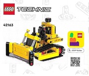 Lego Technic 42163 Heavy-Duty Bulldozer Instrukcja