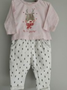 Zestaw 68-74 cm 6-9 m spodnie Nutmeg bluzka