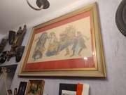 Obraz Nepal Indie XIX w 